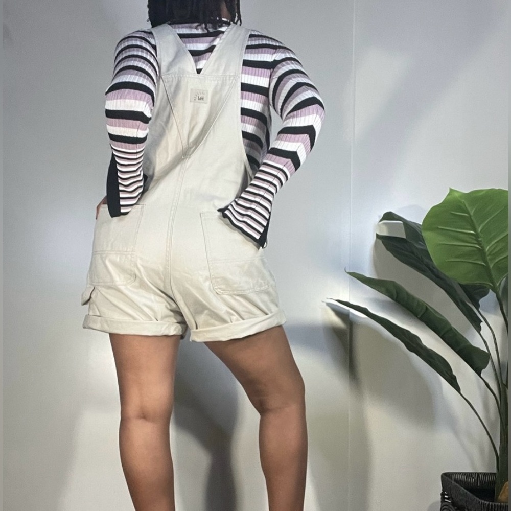 Vintage LEE tan overalls - Picture 3 of 11